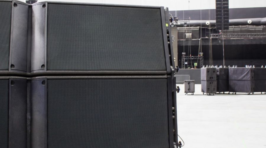 Altavoces profesionales para eventos