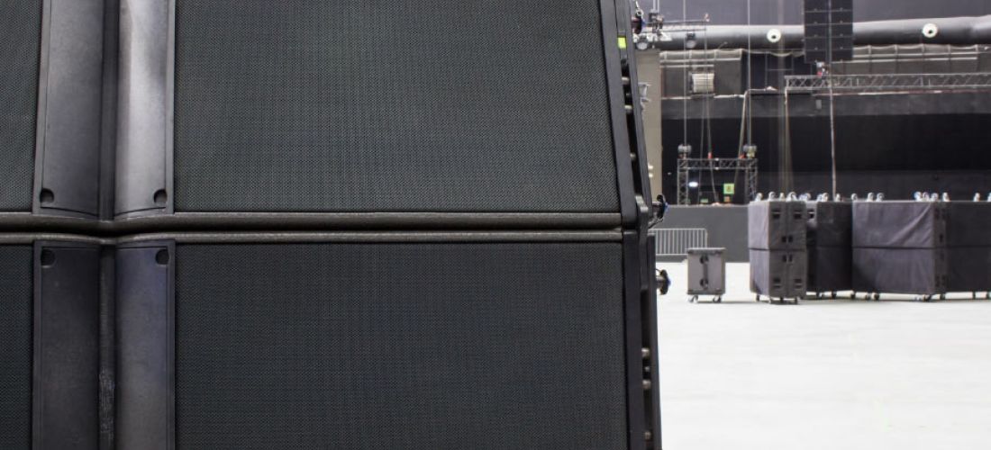 Altavoces profesionales para eventos